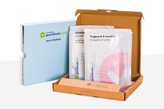 Persoonlijke Gezondheidscheck checkbox